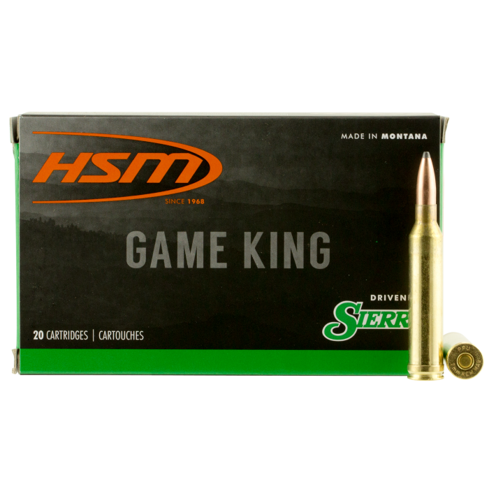 Hsm Game King 7mm Rem Mag 175 Gr Sierra GameKing Spitzer Boat Tail
