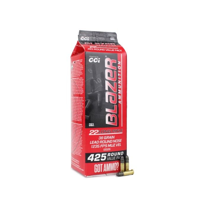 Blazer 22 LR 38 Gr Lead Round Nose Pour-Pack Blazer 22 LR 38 Gr Lead Round Nose Pour-Pack