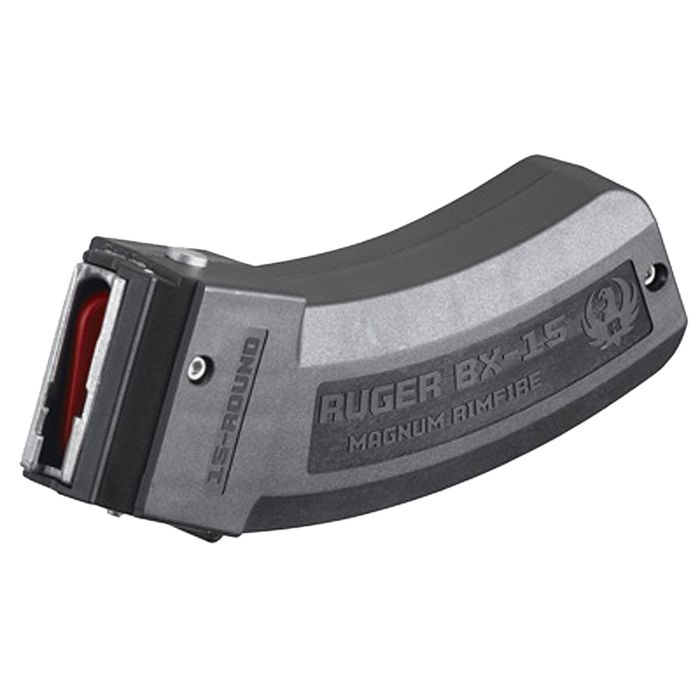 90585 Ruger 77 Series BX-15 22 Mag, 17 HMR Magazine - 15 Round (Polymer)