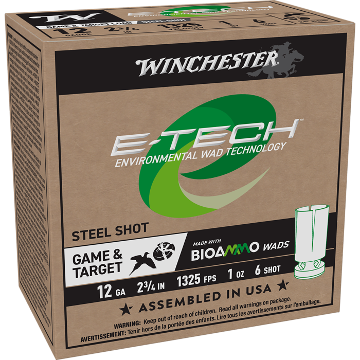 Winchester E-Tech 12 Gauge 2.75 1 oz 6 Shot