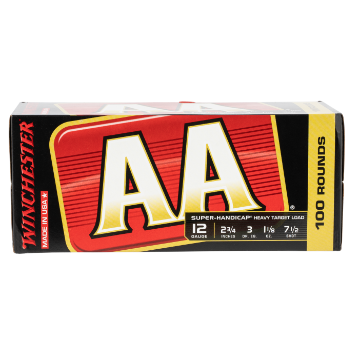 Winchester AA 12 Gauge 2.75 1-1/8 oz 7.5 Shot Winchester AA 12 Gauge 2.75 1-1/8 oz 7.5 Shot
