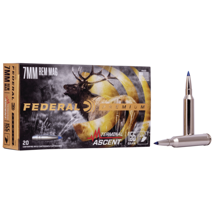 Federal Premium 7mm Rem Mag 155 Grain Terminal Ascent