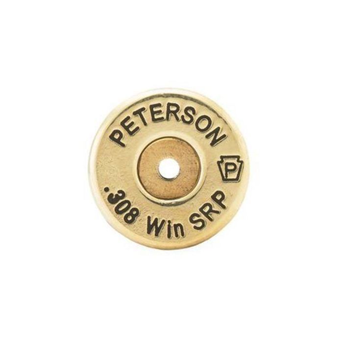 Peterson Cartridge 308 Winchester Small Primer Brass 50 Box Pcc308Sp