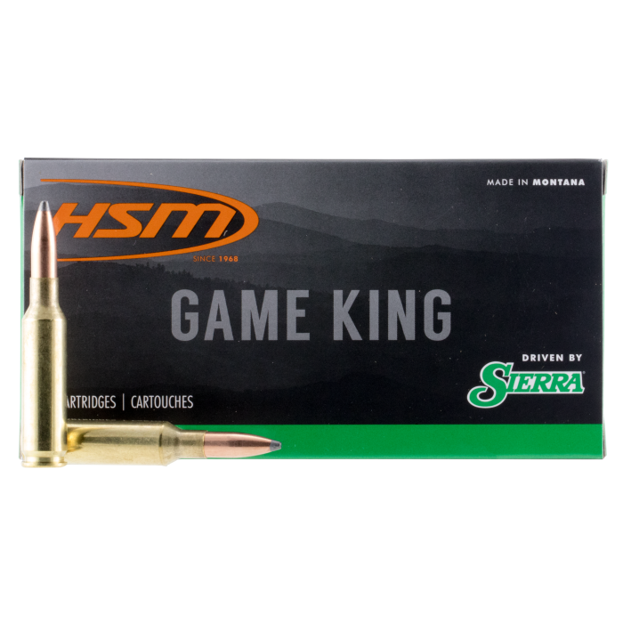 Hsm Game King 6.5 Creedmoor 140 Gr Sierra GameKing Spitzer Boat Tail