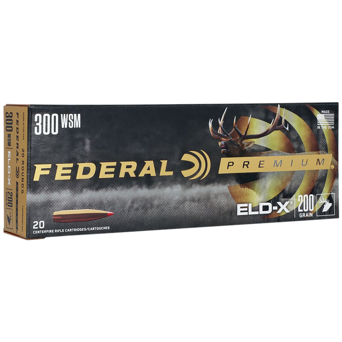 Federal Premium 300 WSM 200 Gr Hornady ELD-X