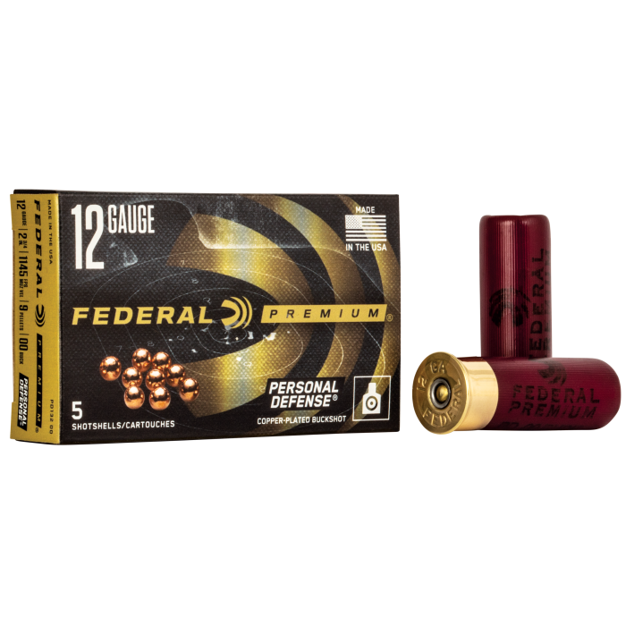 Federal Premium 12 Gauge 2.75 9 Pellets 00 Buck Shot