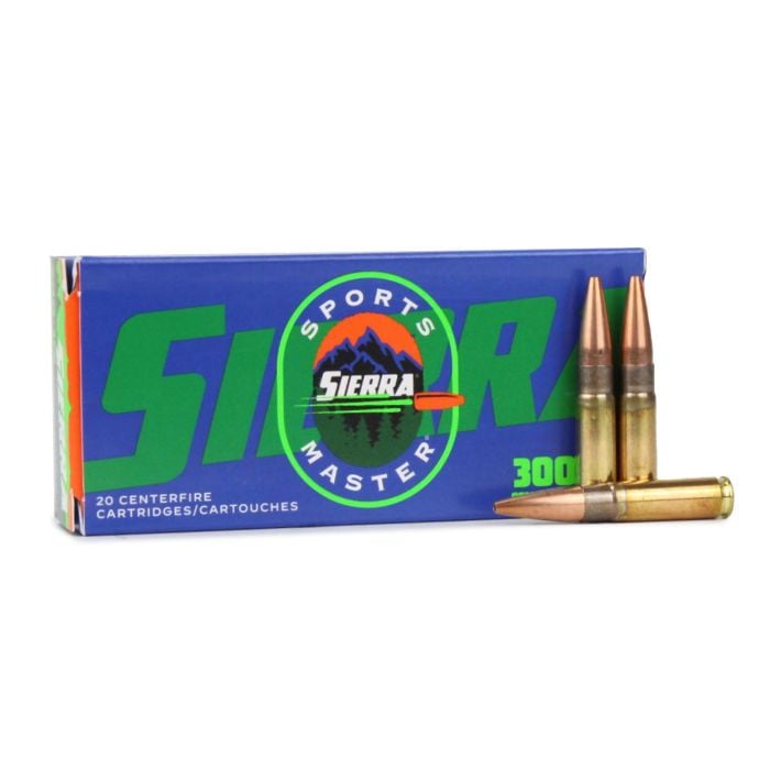 Sierra Sports Master 300 Blackout 115 Gr JHP Varminter Sierra Sports Master 300 Blackout 115 Gr JHP Varminter