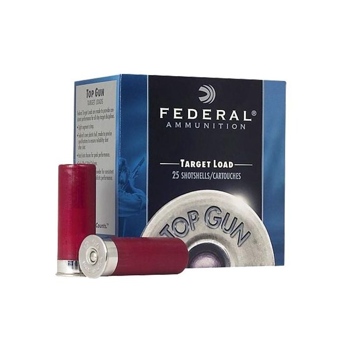 Federal Top Gun 12 Gauge 2.75 1 1/8 oz 7.5 Shot TGM12375 Federal Top Gun 12 Gauge 2.75 1 1/8 oz 7.5 Shot TGM12375