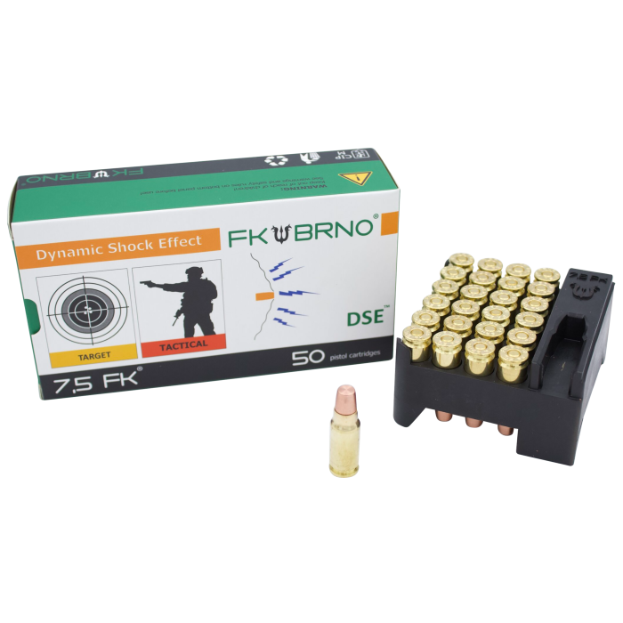 FK Brno USA F9 7.5 FK 101 Gr Copper Flat Nose