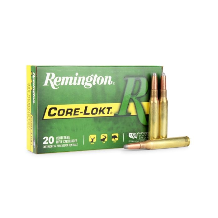 Remington 280 Rem 165 Gr Core-Lokt SP