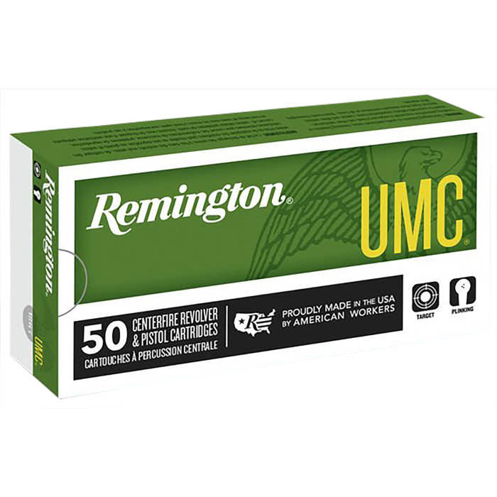 Remington UMC 38 Special +P 125gr SJHP Brass Ammo 50 Rounds for Target Shooting Remington UMC 38 Special +P 125gr SJHP Brass Ammo 50 Rounds for Target Shooting