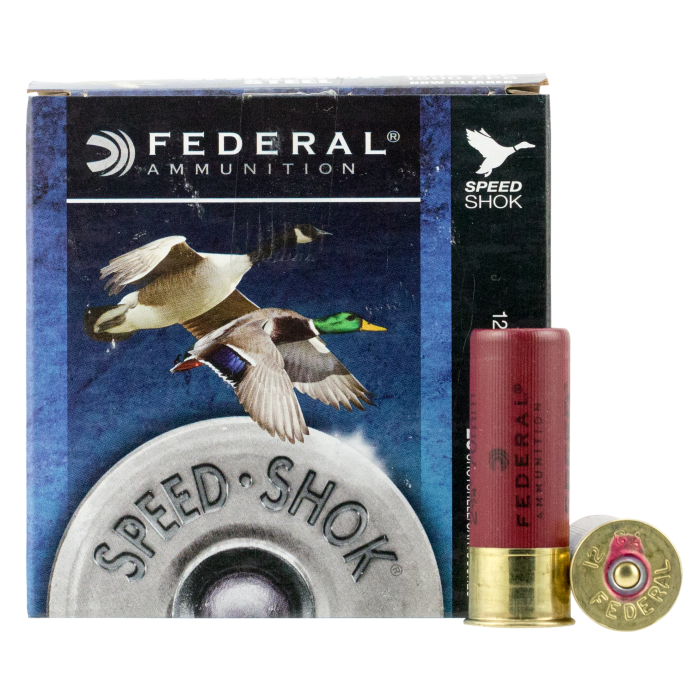 Federal Speed-shok 12 Gauge 2.75 1 1/8 oz 6 Shot WF1456 Federal Speed-shok 12 Gauge 2.75 1 1/8 oz 6 Shot WF1456