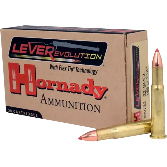 Hornady Leverevolution 32 Win Special 165 Gr Flex Tip eXpanding