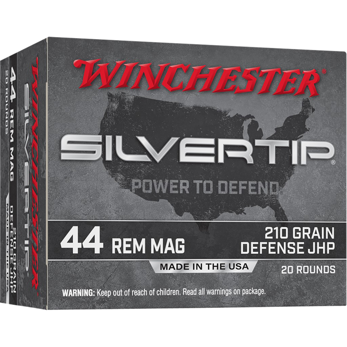 Winchester Silvertip 44 Mag 210 Grain JHP W44MST