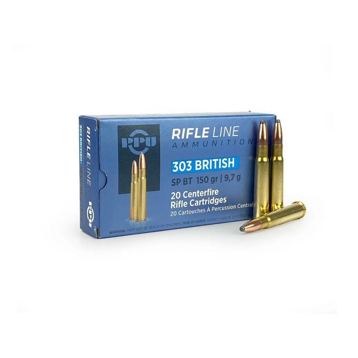 PPU, 303 British, Soft Point, rifle ammo, ammo for sale, 303 british ammo, ammunition, Ammunition Depot
