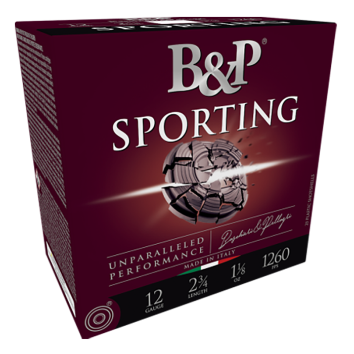 B&P 12 Gauge 2.75 1 oz 8 Shot Competition B&P 12 Gauge 2.75 1 oz 8 Shot Competition