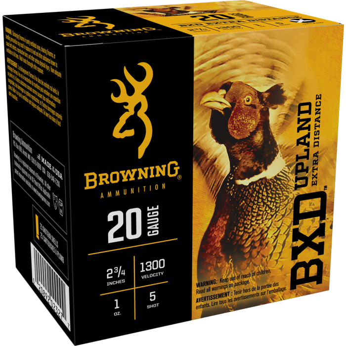 Browning BXD 20 Gauge 2.75 1 oz 5 Shot