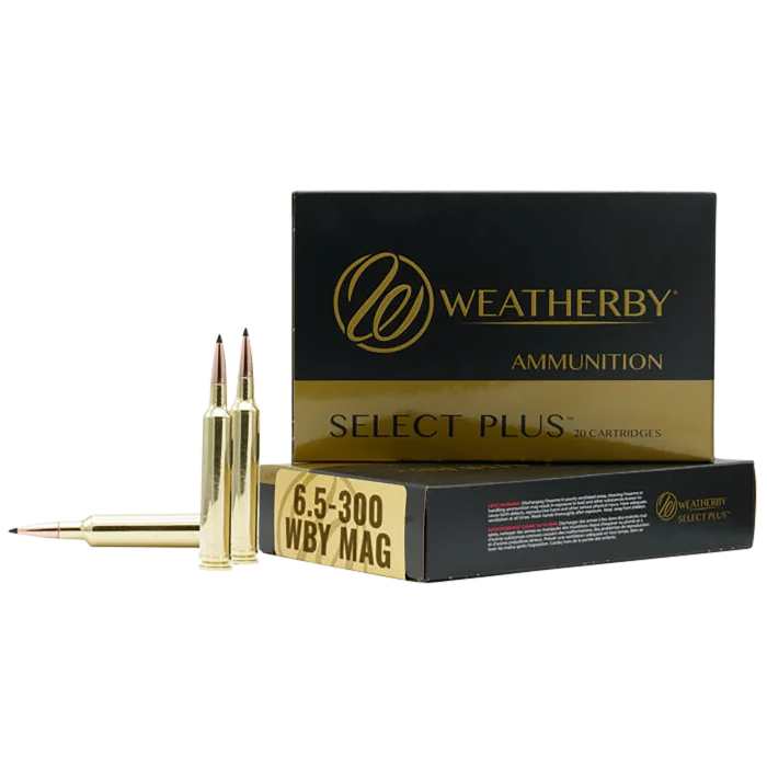 Weatherby Select Plus 6.5-300 Wthby Mag 127 Gr Barnes LRX Lead Free Weatherby Select Plus 6.5-300 Wthby Mag 127 Gr Barnes LRX Lead Free