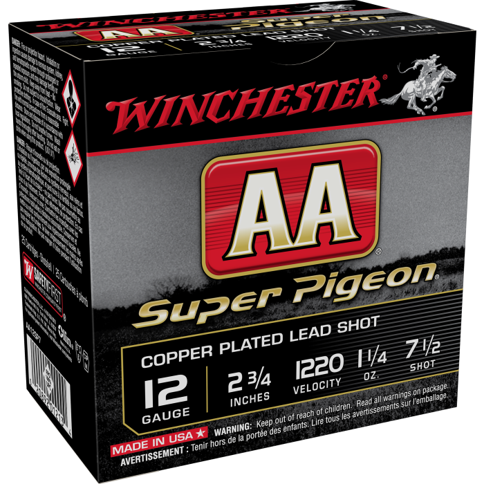 Winchester 12 Gauge 2.75 1-1/4 oz 7.5 Shot