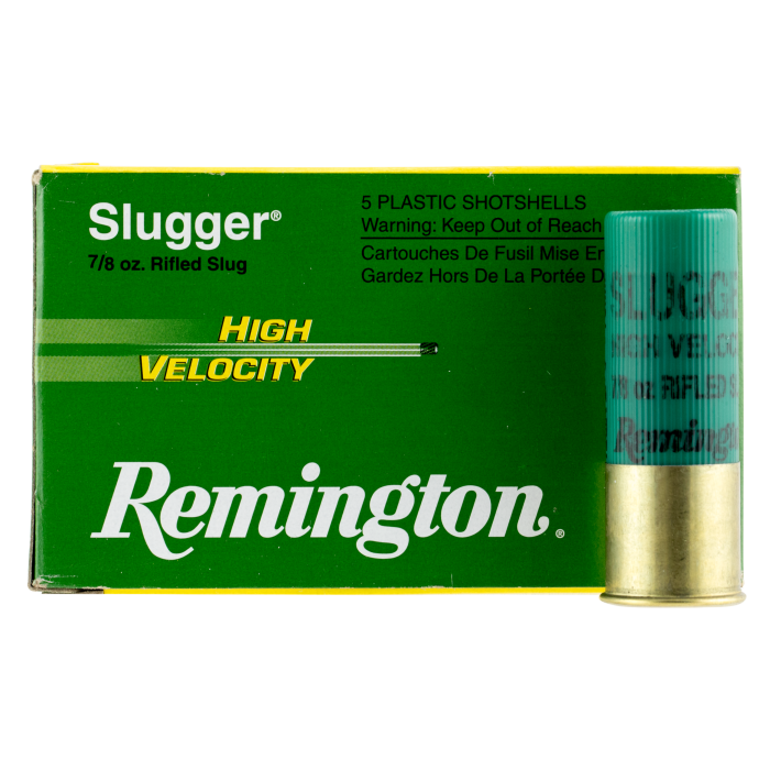 Remington 12 Gauge 3 7/8 oz Rifled Slug Remington 12 Gauge 3 7/8 oz Rifled Slug
