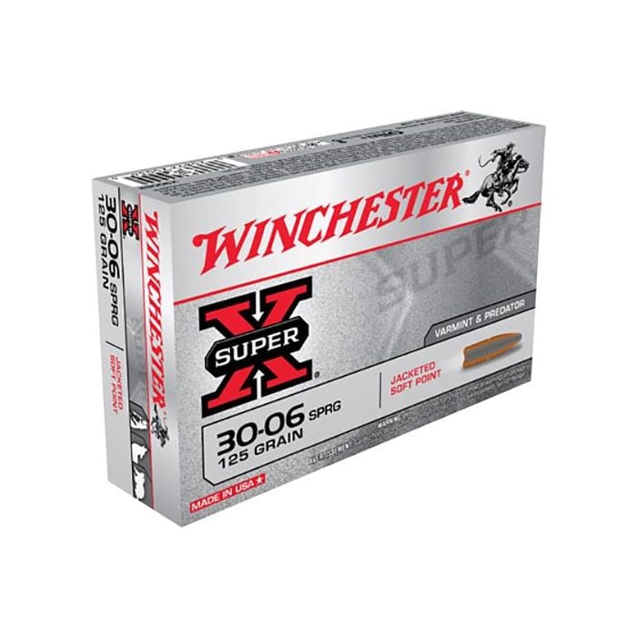 Winchester Super X 30-06 Springfield 125 Grain Pointed Soft Point