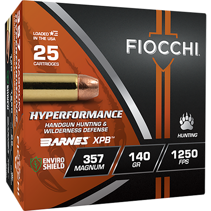 Fiocchi Hyperformance 357 Mag 140 Gr XPB 25 Rounds