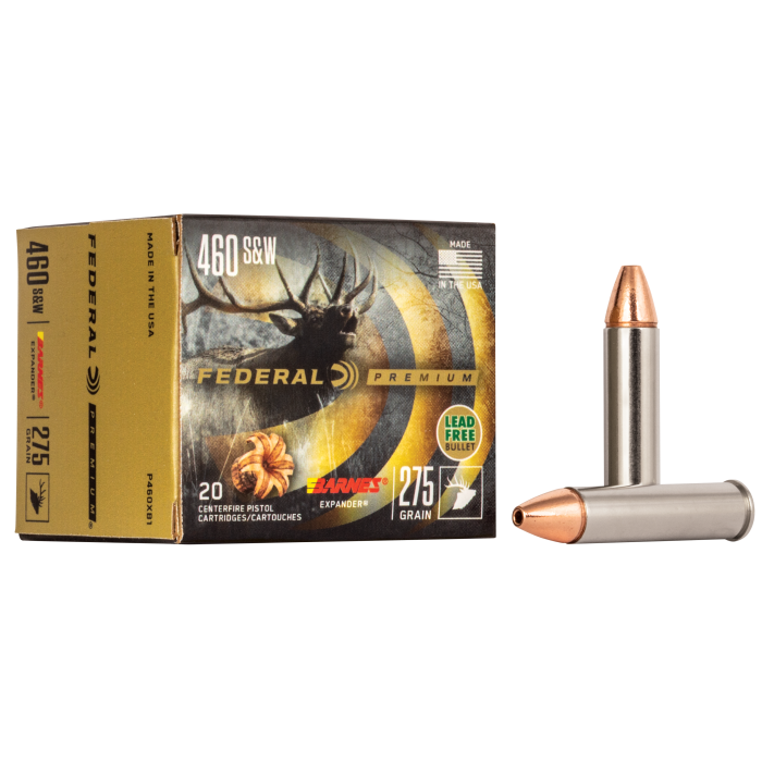 Federal Premium 460 S&W Mag 275 Gr Barnes Expander BRX