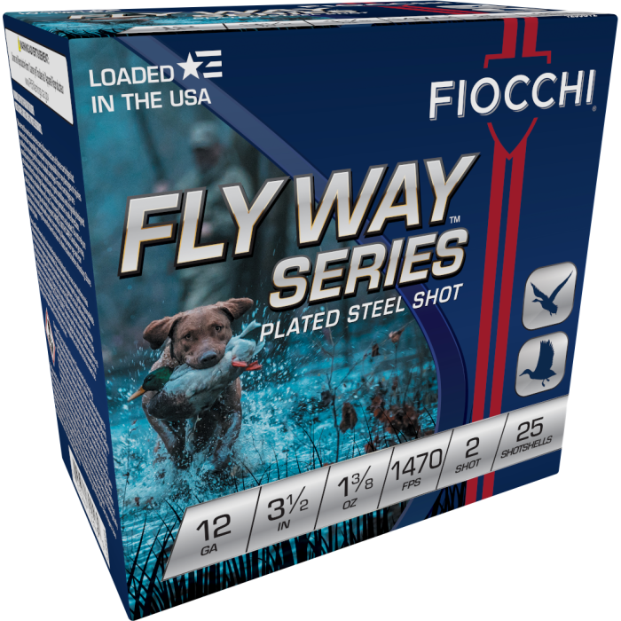 Fiocchi Flyway 12 Gauge 3.50 1 3/8 oz 2 Shot 1235ST2
