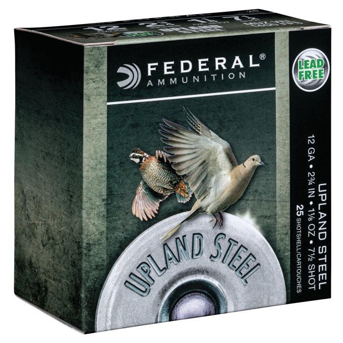 Federal Upland 12 Gauge 2.75 1 1/8 oz 7.5 Shot USH1275 Federal Upland 12 Gauge 2.75 1 1/8 oz 7.5 Shot USH1275