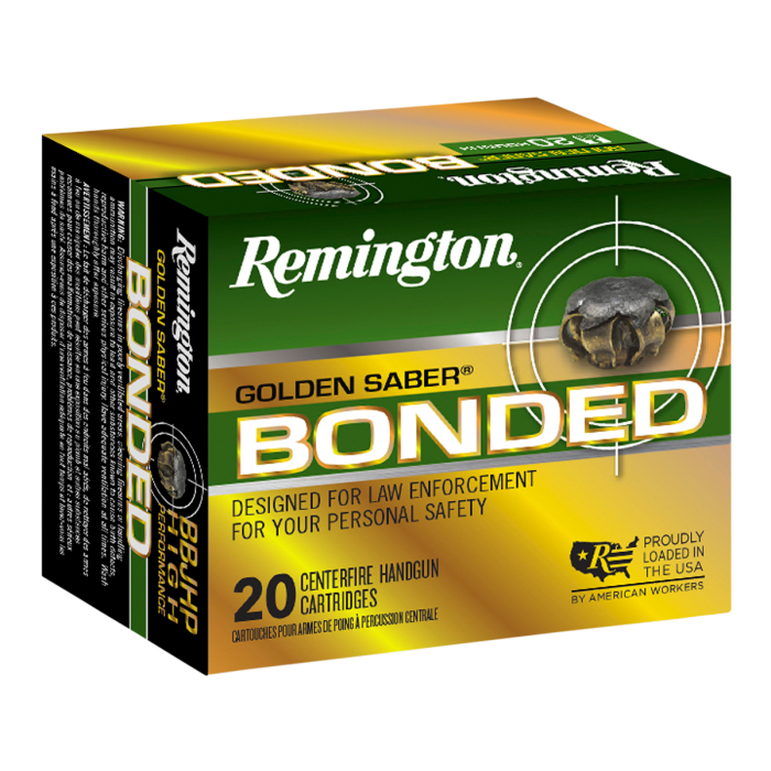 Remington Golden Saber 357 Sig 125 Gr Bonded BJHP 20 Rounds
