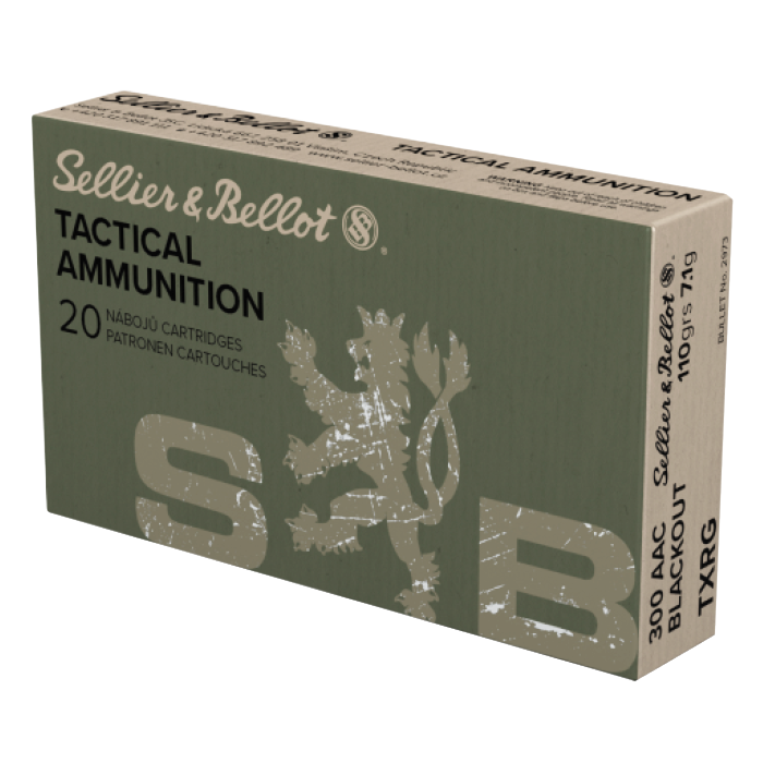 Sellier & Bellot Exergy 300 Blackout 110 Gr TAC-EX-Blue