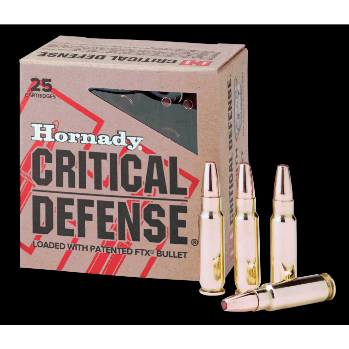 Hornady Critical Defense 5.7x28mm 40 Grain Flex Tip eXpanding 90000 Hornady Critical Defense 5.7x28mm 40 Grain Flex Tip eXpanding 90000