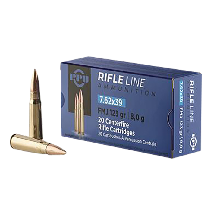 TR&Z Metric Rifle 7.62x39mm 123 Gr Round Nose Soft Point TR&Z Metric Rifle 7.62x39mm 123 Gr Round Nose Soft Point