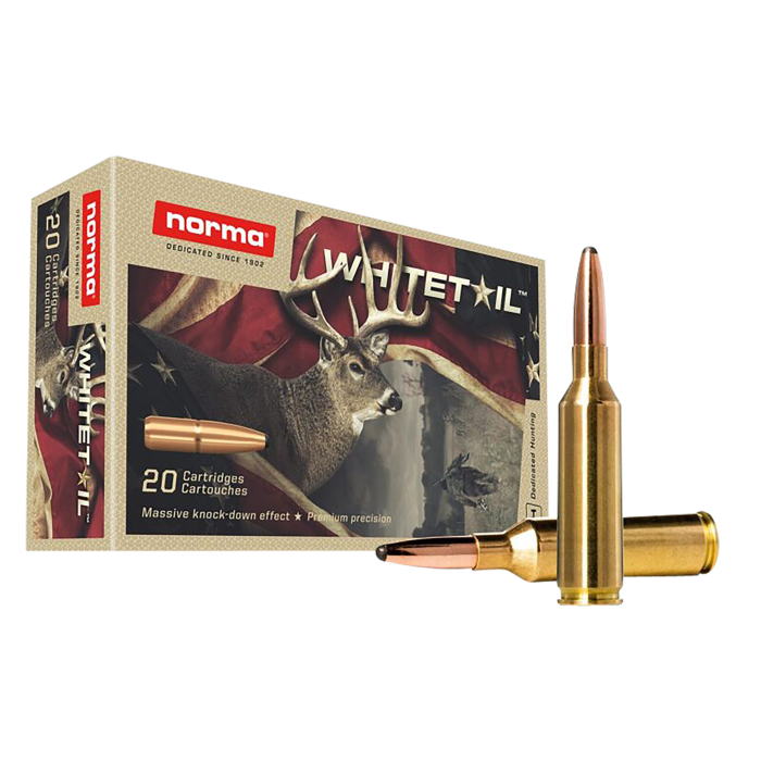 Norma Whitetail 6.5 PRC 140 Gr PSP 20 Rounds