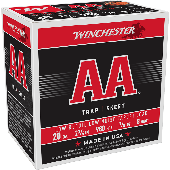 Winchester 20 Gauge 2.75 7/8 oz 8 Shot Winchester 20 Gauge 2.75 7/8 oz 8 Shot
