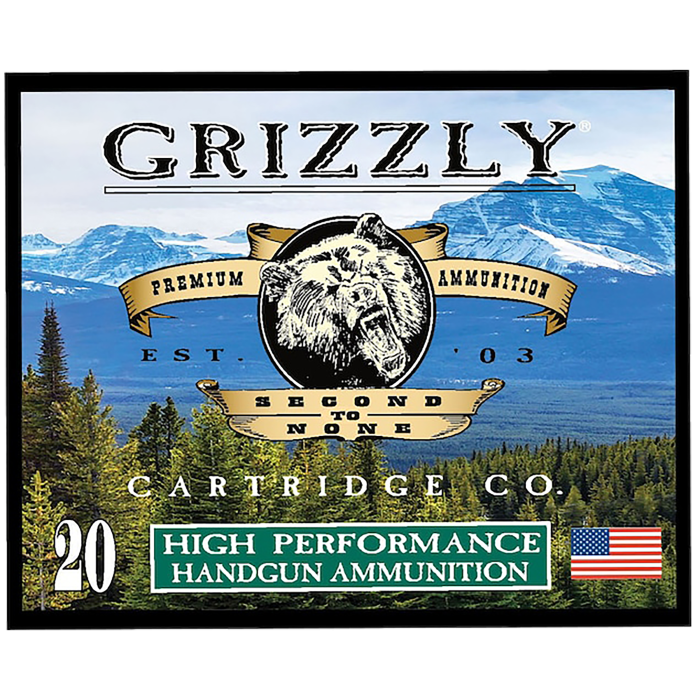 Grizzly .44 Mag +P 240gr JHP Ammo Grizzly .44 Mag +P 240gr JHP Ammo
