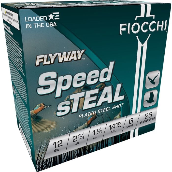 Fiocchi Flyway 12 Gauge 2.75 1 1/8 oz 6 Shot 12FST6