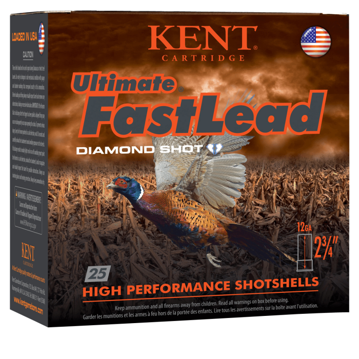 Kent Cartridge Ultimate 12 Gauge 2.75 1 1/2 oz 5 Shot K122UFL425