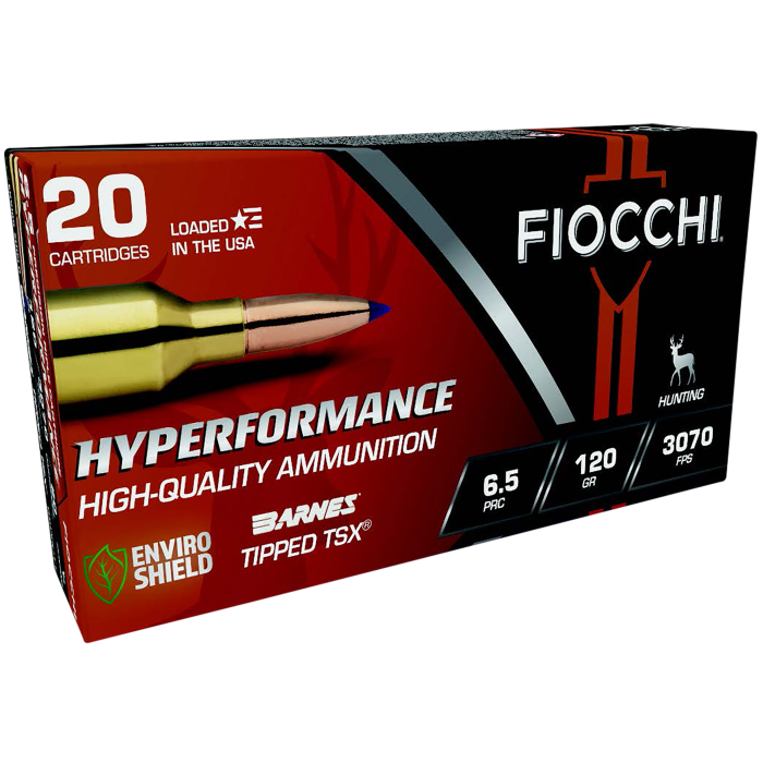 Fiocchi Hyperformance 6.5 PRC 120 Gr Barnes Tipped TSX