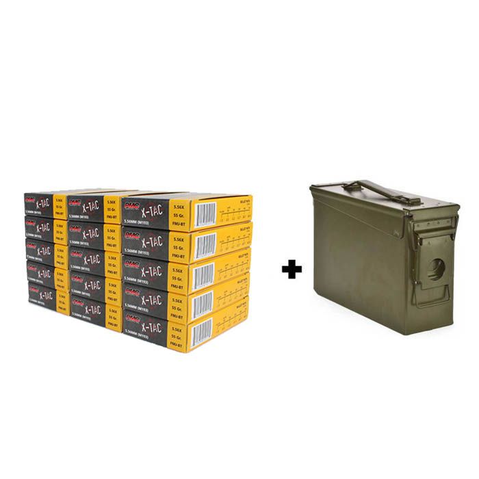 PMC X-TAC 5.56 NATO XM193 FMJ | Ammunition Depot
