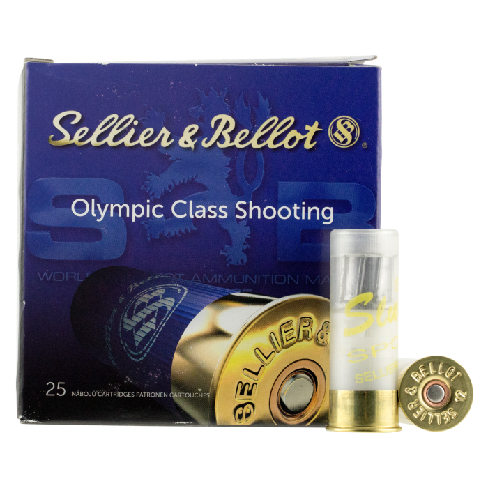 Sellier & Bellot Shotgun 12 Gauge 2.75 1 oz Rifled Slug SB12SLUG Sellier & Bellot Shotgun 12 Gauge 2.75 1 oz Rifled Slug SB12SLUG