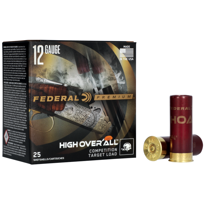 Federal Premium 12 Gauge 2.75 1 1/8 oz 7.5 Shot HOA12L75 Federal Premium 12 Gauge 2.75 1 1/8 oz 7.5 Shot HOA12L75