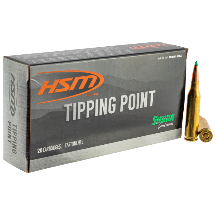 Hsm Tipping Point 308 Winchester 165 Grain SST Hsm Tipping Point 308 Winchester 165 Grain SST