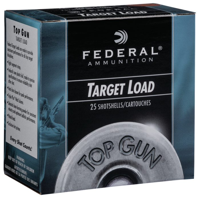 Federal Top Gun 12 Gauge 2.75 1 oz 8 Shot TGSH128 Federal Top Gun 12 Gauge 2.75 1 oz 8 Shot TGSH128