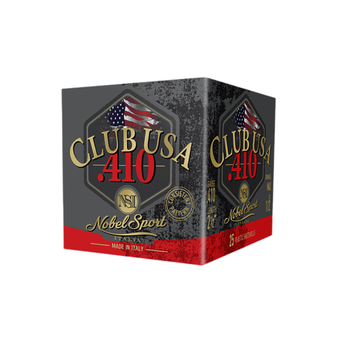 Nobel/Eurosports 410 Gauge 2.50 1/2 oz 9 Shot Nobel/Eurosports 410 Gauge 2.50 1/2 oz 9 Shot