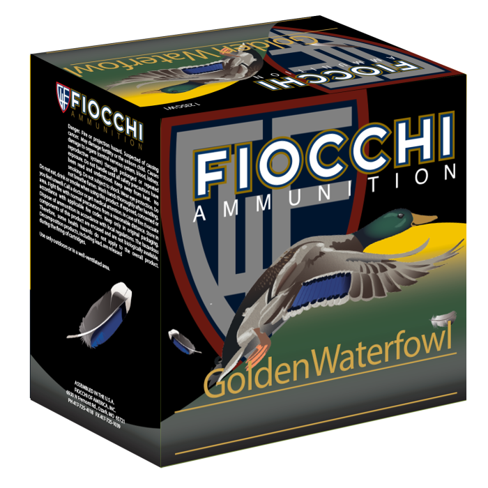 Fiocchi Golden Waterfowl 12 Gauge 3 1-1/4 oz 4 Shot