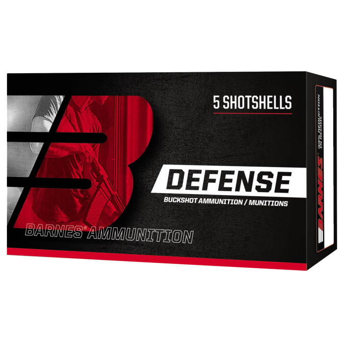 Barnes 12 Gauge 2.75 8 Pellets 00 Buck Barnes 12 Gauge 2.75 8 Pellets 00 Buck