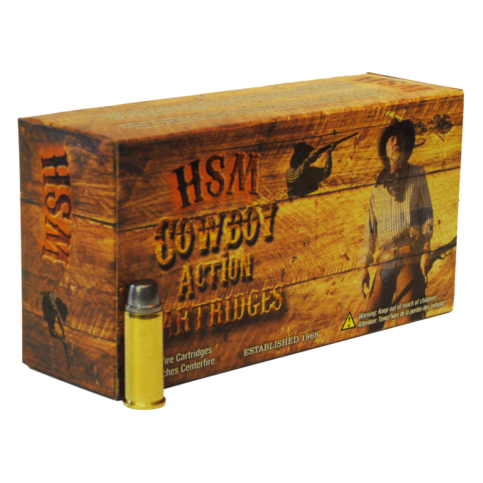 Hsm Cowboy Action 38-55 Win 240 Gr Round Nose Flat Point