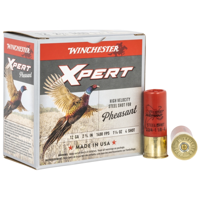 Winchester Xpert 12 Gauge 2.75 1 1/8 oz 4 Shot WEXP12H4 Winchester Xpert 12 Gauge 2.75 1 1/8 oz 4 Shot WEXP12H4