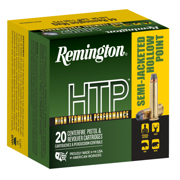 Remington Htp 44 Mag 240 Grain Semi JHP 23010